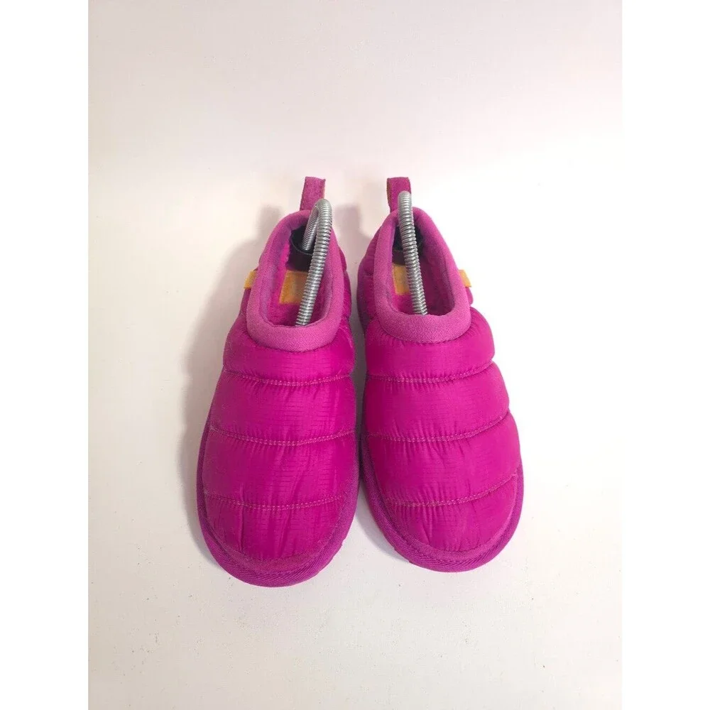 UGG Tasman LTA Puffer Slippers Rock Rose Taffy Pink Womens Size 4 Authentic